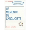 Image de Le mémento de l'angliciste : version complète