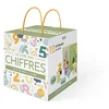 Image de Le cube des chiffres: Jeux en bois + livre