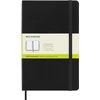 Image de Moleskine Carnet classique, couverture rigide, grand (5" x 8,25") uni/vierge, noir, 240 pages
