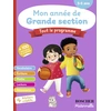 Image de Mon année de grande section, tout le programme : vocabulaire, écriture, maths, lecture, découverte, ateliers créatifs : 5-6 ans