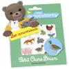 Image de Mes autocollants Petit Ours Brun - Les animaux