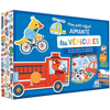 Image de Les véhicules : mon petit coffret aimanté. My little magnet case of vehicles. Mi cofre de imanes de vehiculos