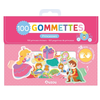 Image de 100 gommettes princesses : petites mains. 100 princess stickers : small hands. 100 pegatinas de princesas : manos pequenas