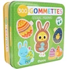 Image de Boîte métal - 300 gommettes Pâques