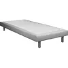 Image de CONCEPT1 Chatel Light 90x190cm Cannes gris clair CHATEL-LT-0919-C-M