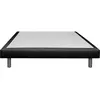 Image de CONCEPT1 Chatel Light 140x200cm Cannes noir CHATEL-LT-1420-C-O