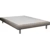 Image de CONCEPT1 Chatel Light 160x200cm Cannes marron CHATEL-LT-1620-C-E