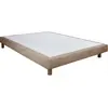 Image de CONCEPT1 Chatel Light 180x200cm Bronx taupe CHATEL-LT-1820-BRTAU