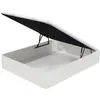 Image de CONCEPT1 Gala blanc 180x200cm double plateau GALA-1820D-BLANC