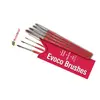 Image de Set de 4 pinceaux - Evoco : Taille 0, 2, 4, 6