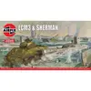 Image de Maquette de char et bateau militaire : Vintage Classics : LCM3 & Sherman