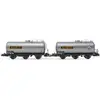 Image de Coffret de 2 wagons-citerne SNCF Ã  3 essieux, "Algeco"