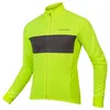 Image de Maillot vélo manches longues Endura FS260 Pro Jetstream ll jaune fluo S