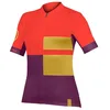 Image de Maillot vélo manches courtes femme Endura FS260 Print L violet