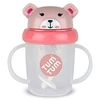 Image de TUM TUM Tasse Anti-fuites et Paille Lestée V3 Ourson Rose - 200 ml