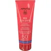 Image de Apivita Bee Sun Safe Hydra Fresh Face & Body Milk Marine Algae & Propolis Spf50