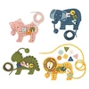 Image de Trixie Baby Jeu de Laçage en Bois Animaux