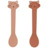 Image de Trixie Baby Lot de 2 Cuillères en Silicone - Mrs. Cat