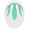 Image de Mousses de rechange pour casque Lazer Vento KinetiCore L vert