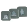 Image de Trixie Baby Lot de 3 Boîtes à Goûter - Mr. Shark