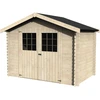 Image de Abri jardin bois "Flodova" - 5.90 m² - 2.98 x 1.98 x 2.32 m - 28 mm