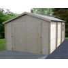 Image de Garage bois - Garodeal - 20 m² - 5.19 x 3.86 x 2.66 m - 34 mm