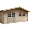 Image de Abri jardin bois "Vernier" - 34.84 m² - 6.05 x 5.75 x 2.53 m - 28 mm