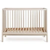 Image de Quax Lit Bébé Réglable Ashi Argile - 120 x 60 cm