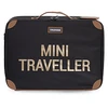 Image de Childhome Valise Mini Traveller - Noir et Or