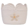 Image de Childhome Panier Fleur Ecru - Petit Modèle