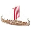 Image de Maquette bateau viking en bois : Mini Oseberg