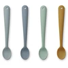 Image de Liewood Lot de 4 Cuillères Siv - Blue Multi Mix