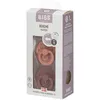 Image de Bibs Sucette Boheme Peach - Woodchuck 0-6 Mois