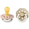 Image de Bibs Sucette Boheme Glowdark Blush/Vanilla Duo 0-6 mois