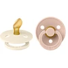 Image de Bibs Lot de 2 Sucettes Anatomiques Colour Ivory & Blush - 0/6 Mois