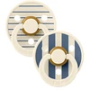 Image de Bibs Lot de 2 Sucettes Rondes Bibs Studio Pin Steel Blue - 6/18 Mois