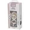 Image de Bibs Studio Colour 2 Pack Pin - Ivory Steel Blue | +6 mois