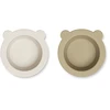 Image de Liewood Lot de 2 Bols Ventouses Peony - Sandy Oat