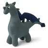 Image de Liewood Peluche Asher le Dragon Whale Blue Mix