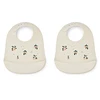 Image de Liewood Lot de 2 Bavoirs Tilda - Peach Sea Shell Mix