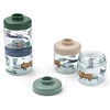 Image de Liewood Lot de 4 Boîtes de Conservation Dominique Fun Beach Blue - 100 ml