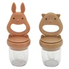 Image de Konges Sløjd Lot de 2 Grignoteurs Almond & Terracotta - 4 Mois +