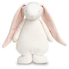 Image de moonie Peluche Veilleuse Musicale Lapin Moonie - Crème et Rose