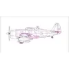 Image de Maquette avion : avion de chasse amÃ©ricain Republic P-47 Thunderbolt