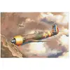 Image de Maquette avion : avion de chasse monoplan roumain Romanian IAR-80