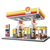 Image de Cada Jeu de Construction Lumineux Station Essence Shell