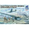 Image de Figurines pour maquettes : Planeur d'assaut tactique allemand DFS 230 B-1 w/Parachute Hunter (4 figu