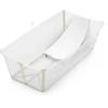 Image de Stokke Baignoire Pliable Flexi Bath X-Large et Transat de Bain Flexi Bath - Beige Sable