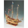 Image de Maquette bateau en bois : Half Moon