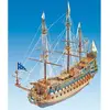 Image de Maquette de bateau en bois : Le Soleil Royal